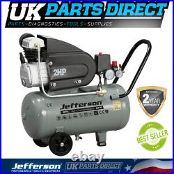 Jefferson 25 Litre 2HP Compressor 230V 2 YEAR WARRANTY