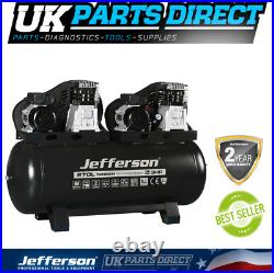 Jefferson 270 Litre 2 x 3HP Tandem Compressor 2 YEAR WARRANTY