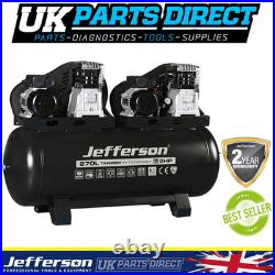 Jefferson 270 Litre 2 x 3HP Tandem Compressor 230V 10 BAR 2 YEAR WARRANTY