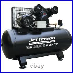 Jefferson 270 Litre 5.5HP Compressor 3 PHASE 10 BAR 2 YEAR WARRANTY Jefferson 270 Litre 5.5HP Compressor 3 PHASE 10 BAR 2 YEAR WARRANTY