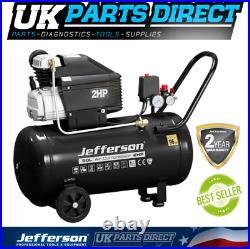 Jefferson 50 Litre 2HP Compressor (10 Bar) 2 YEAR WARRANTY