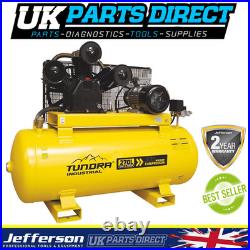 Jefferson Tundra 270 Litre 10HP Compressor 3 PHASE 10 BAR 2 YEAR WARRANTY