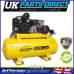Jefferson Tundra 270 Litre 5.5HP Compressor 3 PHASE 10 BAR 2 YEAR WARRANTY