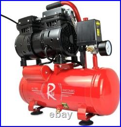 Lightweight 15kg Oil-Free Air Compressor 0.75HP Perfect for DIY & Garage Use