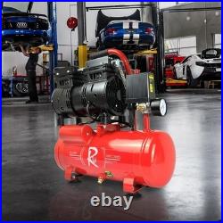 Lightweight 15kg Oil-Free Air Compressor 0.75HP Perfect for DIY & Garage Use