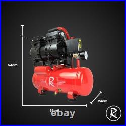 Lightweight 15kg Oil-Free Air Compressor 0.75HP Perfect for DIY & Garage Use