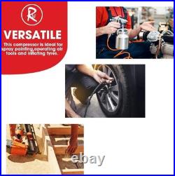 Lightweight 15kg Oil-Free Air Compressor 0.75HP Perfect for DIY & Garage Use