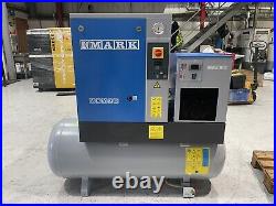 MARK MSM 7 D Air Screw Compressor with Dryer 7.5kw 10 Bar 35 CFM 270Litre 1 Yr Old