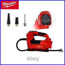 Milwaukee 18V Cordless Tire Inflator Air Pump 150PSI with Digital Gauge Milwaukee 18V Cordless Tire Inflator Air Pump 150PSI with Digital Gauge
