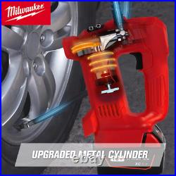 Milwaukee 18V Cordless Tire Inflator Air Pump 150PSI with Digital Gauge Milwaukee 18V Cordless Tire Inflator Air Pump 150PSI with Digital Gauge