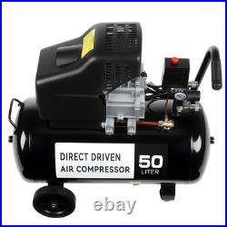 NEW PORTABLE 50L LITRE LTR AIR COMPRESSOR 9.6CFM 2.5HP 3000RPM TIRE TYPE 8 Brand