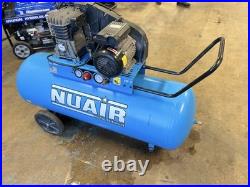 NU AIR Compressor, 3hp 200 Litre Single Phase
