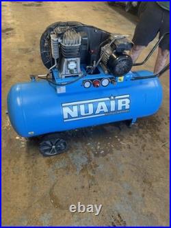 NU AIR Compressor, 3hp 200 Litre Single Phase