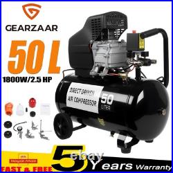 New Portable 50l Litre Ltr Air Compressor 9.6cfm 2.5hp 3000rpm Tire Type 8 Bar New Portable 50l Litre Ltr Air Compressor 9.6cfm 2.5hp 3000rpm Tire Type 8 Bar