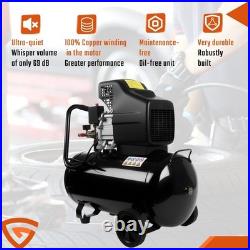 New Portable Air Compressor 50L Litre ltr 9.6CFM 2.5HP & 5 Piece Tool Kit