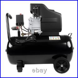 New Portable Air Compressor 50L Litre ltr 9.6CFM 2.5HP & 5 Piece Tool Kit UK