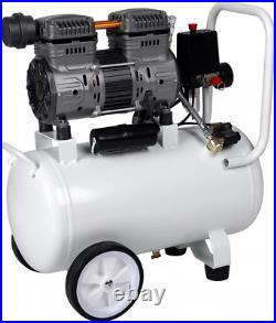 ORAZIO Air Compressor Oil Free 24 Litre, 800W 65DB Low Noice Silent 24L