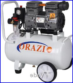 ORAZIO Air Compressor Oil Free 24 Litre, 800W 65DB Low Noice Silent Portable Air