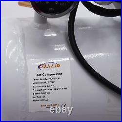 ORAZIO Air Compressor Oil Free 9 Litre, 550W 116PSI Low Noice Silent Portable