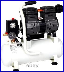 Oil Free 9 Litre, 550W 116PSI Low Noice Silent Portable Electric Air Compressor Oil Free 9 Litre, 550W 116PSI Low Noice Silent Portable Electric Air Compressor
