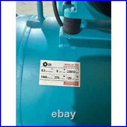 Oil Free Air Compressor GTM MT S 250L 1250l/min 220V PRO Low Vibration 250 Liter