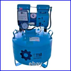 Oil-free Air Compressor GTM MT SV 35 250l/min 230-Volt 35 Liter Capacity