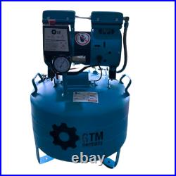 Oil-free Air Compressor GTM MT SV 35 250l/min 230-Volt 35 Liter Capacity