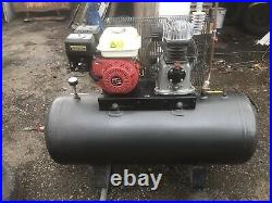 PETROL AIR COMPRESSOR 6.5hp 200 Litre 14cfm 8 Bar L@@k