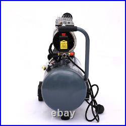Portable 25 Litre Air Compressor Low Noise Oil Free 2.5HP 1400RPM 8CFM Garage UK