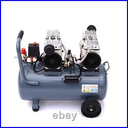 Portable 50L Litre Air Compressor 1400RPM 220V 3.5HP 9.6CFM Oil Free 60dB Silent