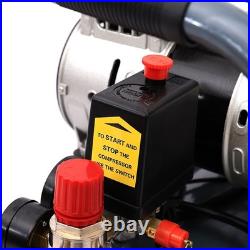 Portable 50L Litre Air Compressor 1400RPM 220V 3.5HP 9.6CFM Oil Free 60dB Silent