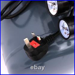 Portable 50L Litre Air Compressor 1400RPM 220V 3.5HP 9.6CFM Oil Free 60dB Silent