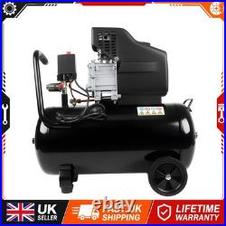 Portable 50L Litre Air Compressor 9.6CFM 2.5HP 115 PSI 8 BAR & 5 Piece Tool New