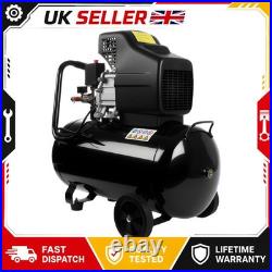 Portable 50L Litre Air Compressor 9.6CFM 2.5HP 115 PSI 8 BAR & 5 Piece Tool New