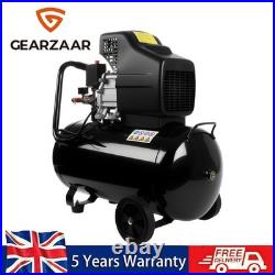 Portable 50L Litre Air Compressor 9.6CFM 2.5HP 115 PSI 8 BAR & 5 Piece Tool New