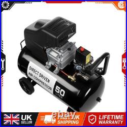 Portable 50L Litre Air Compressor 9.6CFM 2.5HP 115 PSI 8 BAR & 5 Piece Tool New