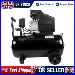 Portable 50L Litre Air Compressor 9.6CFM 2.5HP 115 PSI 8 BAR & 5 Piece Tool UK