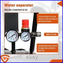 Portable 50l Litre Ltr Air Compressor 9.6cfm 2.5hp 3000rpm Tire Type 8 Bar Uk