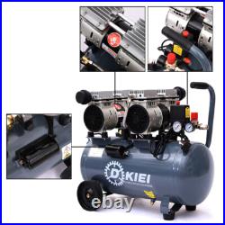 Portable Oil Free Air Compressor 50L Litre 3.5HP 1800w Low Noise Compressors UK Portable Oil Free Air Compressor 50L Litre 3.5HP 1800w Low Noise Compressors UK