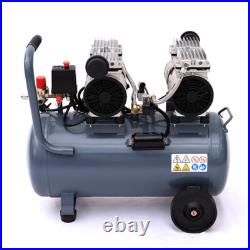 Portable Oil Free Air Compressor 50L Litre 3.5HP 1800w Low Noise Compressors UK Portable Oil Free Air Compressor 50L Litre 3.5HP 1800w Low Noise Compressors UK