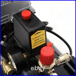 Power 100L Litre Air Compressor 14.6CFM 8 Bar 3.5HP Engine Machine Wheeled Black