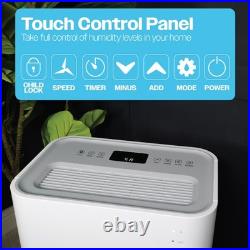 Prem-I-Air 20L Compressor Dehumidifier -Quiet -Timer -4 Litre Tank EH1934