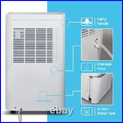 Prem-I-Air 20L Compressor Dehumidifier -Quiet -Timer -4 Litre Tank EH1934