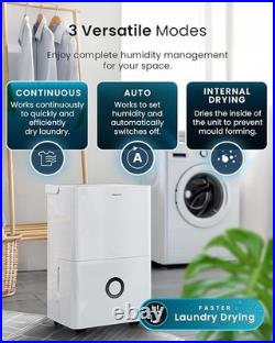 Pro Breeze PB-20 30Litre Smart Compressor Dehumidifier with 4L Water Tank