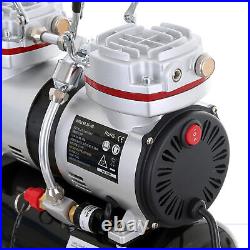 Professional 2 Piston Airbrush Air Compressor with 3.5 litre Tank & Air Filt