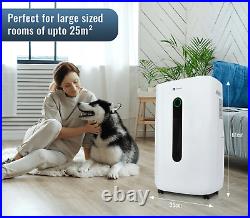 PureMate 20 Litre Portable Anti-Bacterial Dehumidifier with Air purifier