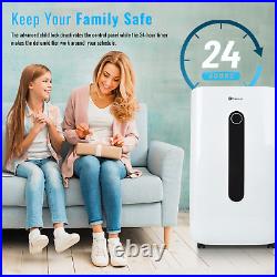 PureMate 20 Litre Portable Anti-Bacterial Dehumidifier with Air purifier