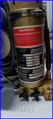 Reconditioned Bauer oceanus 5 cfm 140 litre/min Breathing air compressor