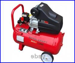Royal Kraft Professional 50L Air Compressor 3HP 8BAR 50 Litre Tank 180L/Min