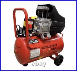 Royal Kraft Professional 50L Air Compressor 3HP 8BAR 50 Litre Tank 180L/Min Royal Kraft Professional 50L Air Compressor 3HP 8BAR 50 Litre Tank 180L/Min